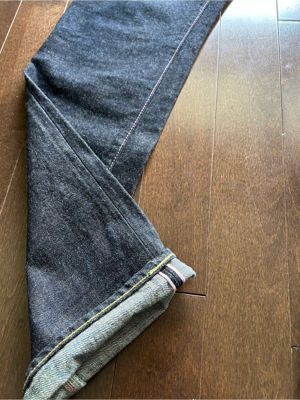 Momotaro Lot 0705SP Japanese Selvedge Raw Denim Indigo Straight Leg Jeans - Picture 4 of 15